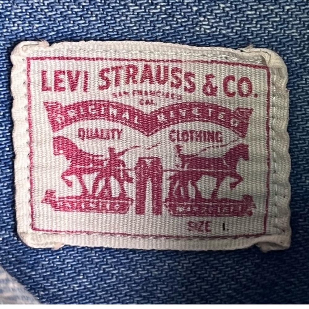 LEVI’S Dorsey Patchwork Western Shirt - Picture 5 of 15